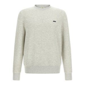 Autry Gray Cotton Men's Sweatshirt